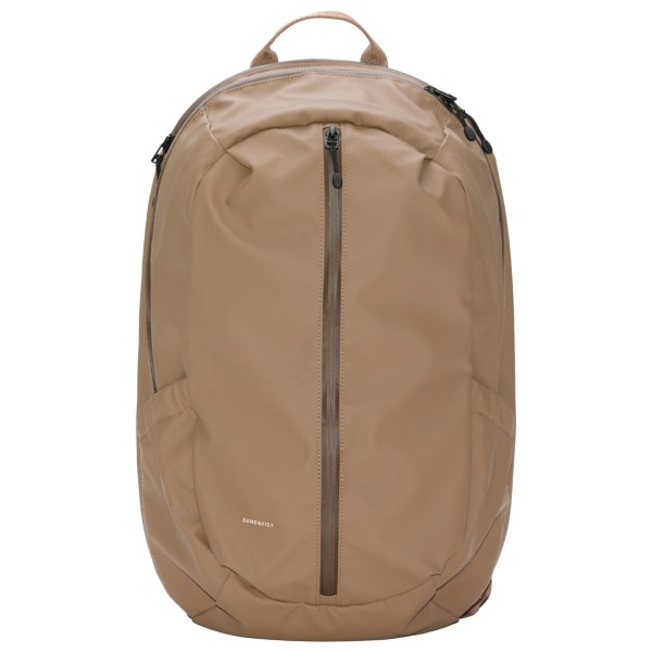 Sandqvist Stream Zipper Backpack 23 Dagrugzak Beige