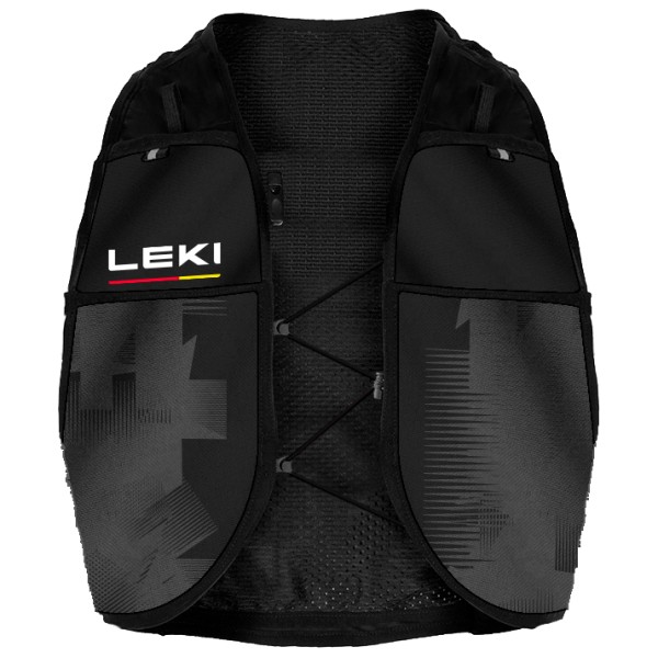 Leki Trail Running Quiver Vest 6 Trailrunningrucksack (Größe S/M |schwarz)