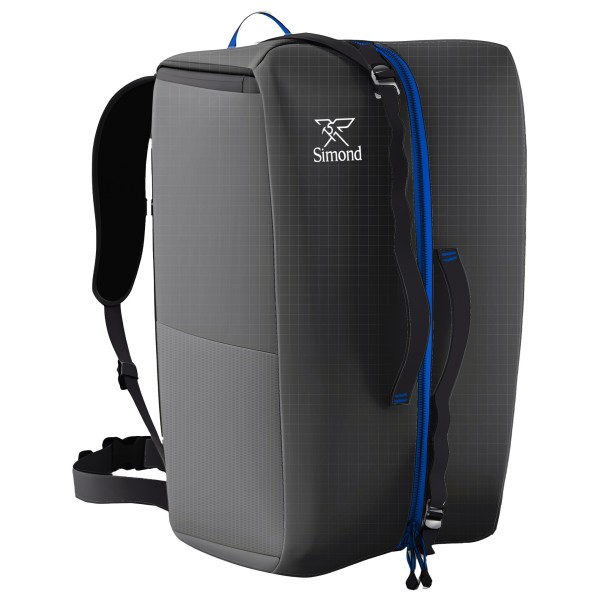 Simond Vertika Climbing Bag Kletterrucksack (Gr One Size |grau/schwarz)