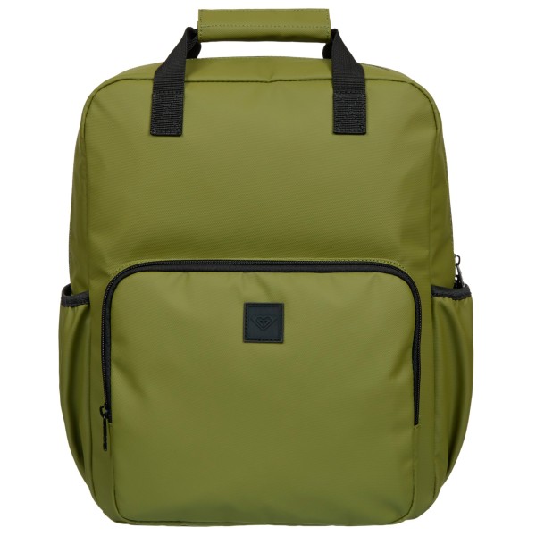 Roxy Wave Whisper Rubber Backpack Dagrugzak Olijfgroen