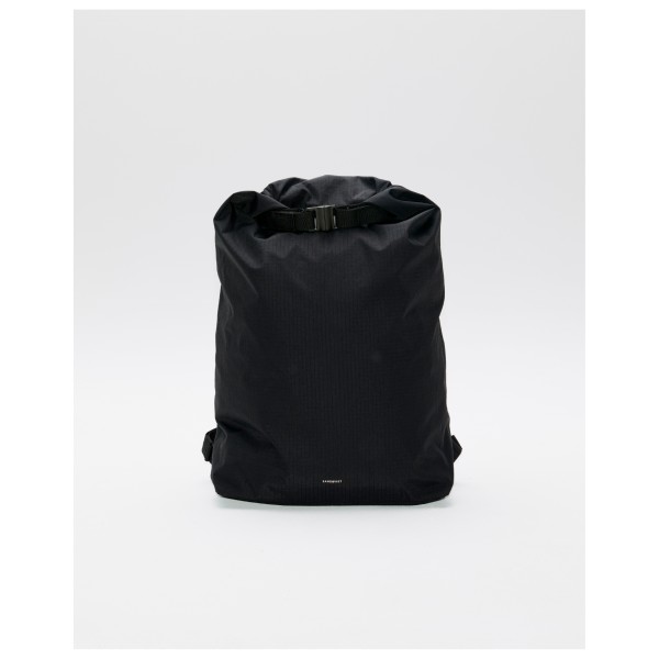 Sandqvist Grid Rolltop Backpack 22 Dagrugzak Zwart