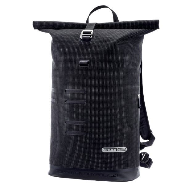 Ortlieb Commuter-Daypack High-Vis 21 Dagrugzak Zwart