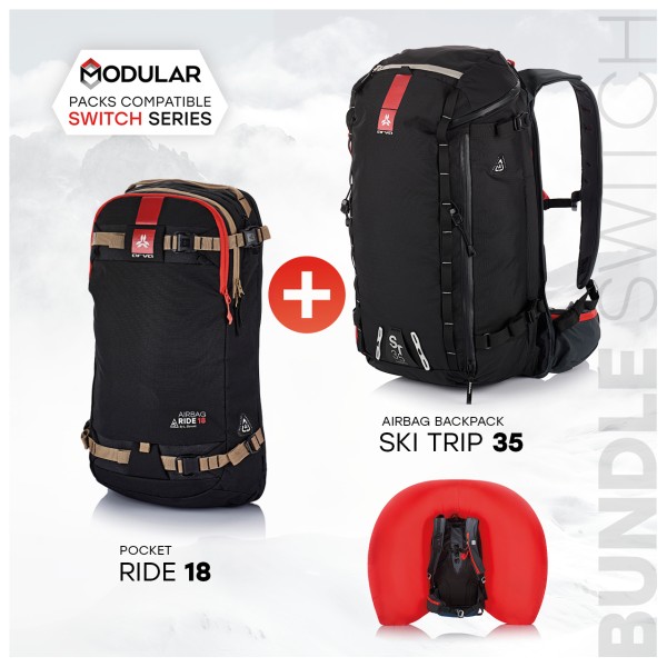 Arva Airbag Switch Adventure Bundle Ride18+St35 Lawinerugzakset