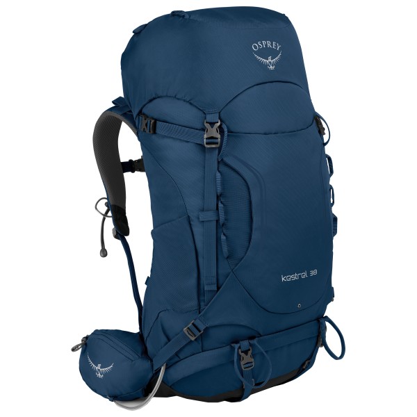 Image of Osprey - Kestrel 38 - Trekkingrucksack Gr 36 l - S/M;38 l - M/L blau;oliv/schwarz;schwarz bei Bergfreunde.ch - der Outdoor Shop