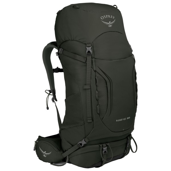 Image of Osprey - Kestrel 58 - Trekkingrucksack Gr 56 l - S/M;58 l - M/L schwarz bei Bergfreunde.ch - der Outdoor Shop