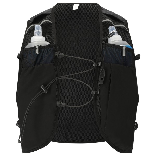 ENDURANCE Genend Running Vest with Bottles Drinkrugzak Zwart