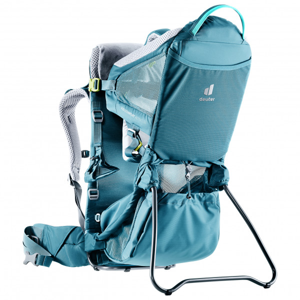 Image of Deuter - Women"s Kid Comfort Active SL - Kinderkraxe Gr 12 l;One Size rot;türkis'