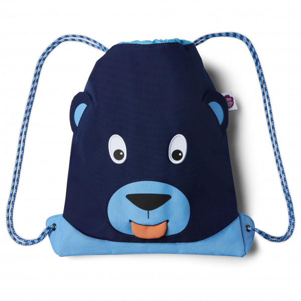 Image of Affenzahn - Turnbeutel Bär - Kinderrucksack Gr 4 l blau