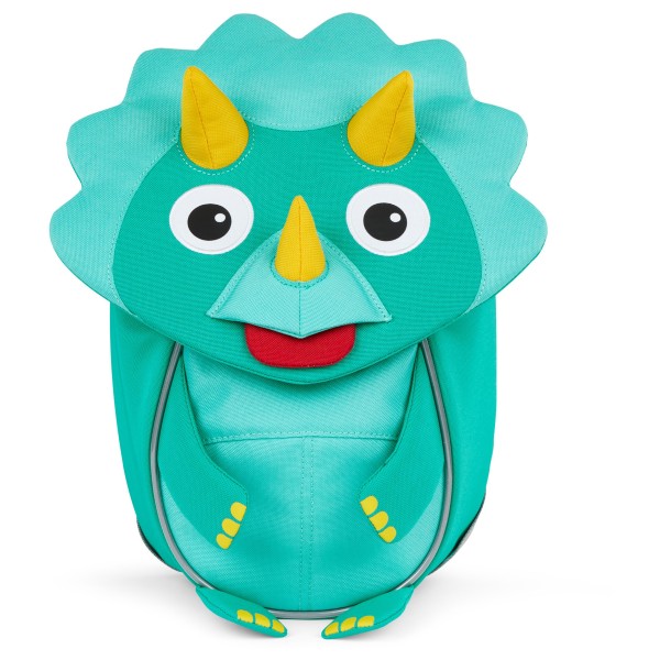 Image of Affenzahn - Kid"s Kleiner Freund Dinosaurier - Kinderrucksack Gr 4 l türkis'
