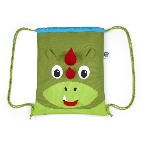 Image of Affenzahn - Sportbeutel Drache - Kinderrucksack Gr One Size grün