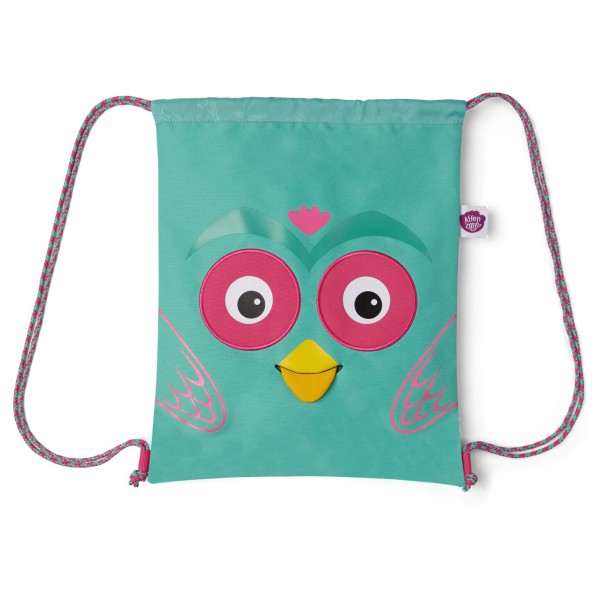 Affenzahn Kid’s Sportbeutel Eule Kinderrugzak turkoois Turquoise