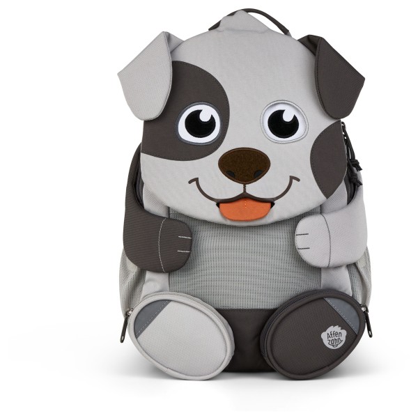 Affenzahn Großer Freund Hund Kinderrucksack Kinder (grau)