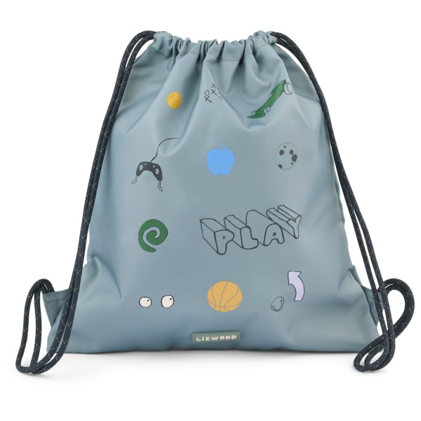 LIEWOOD – Kid’s Danella Gym Bag – Kinderrugzak turkoois/ Grijs