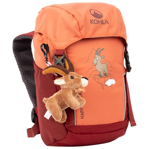 Kohla Kid’s Happy Rocky 10 Kinderrugzak Rood