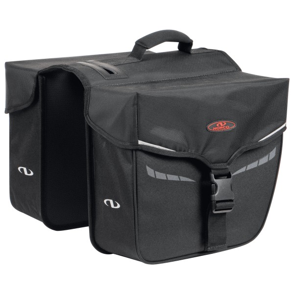 Image of Norco Bags - Idaho Doppeltasche - Gepäckträgertasche Gr 2 x 10 l grau/schwarz bei Bergfreunde.ch - der Outdoor Shop