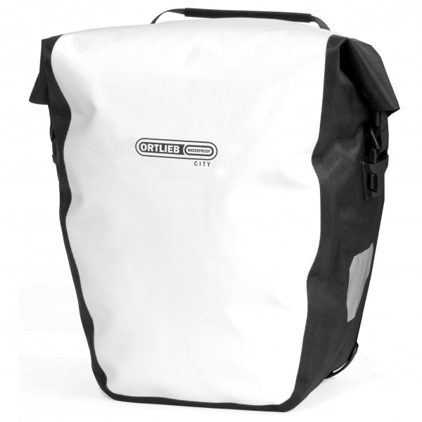Image of Ortlieb - Back-Roller City - Gepäckträgertaschen Gr 20 l weiß bei Bergfreunde.ch - der Outdoor Shop