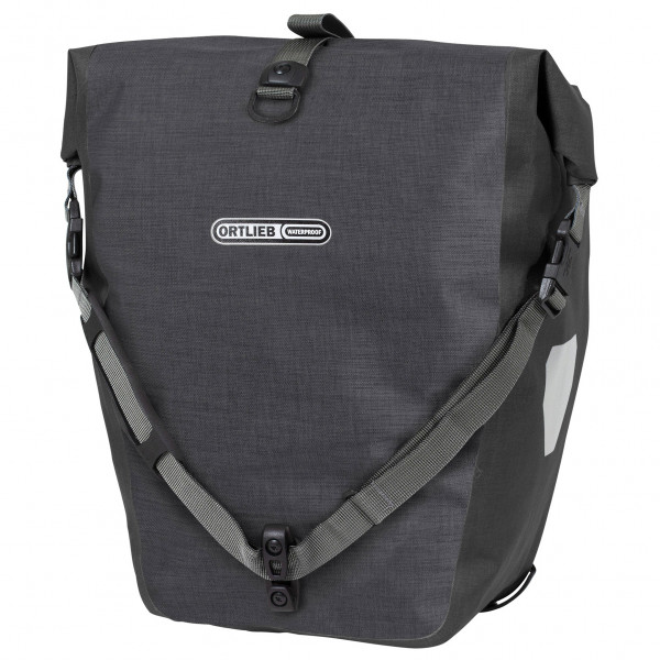 Ortlieb Back-Roller Plus Gepäckträgertaschen (Größe 20 l |grau |wasserdicht)
