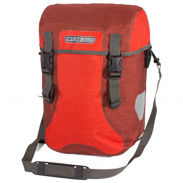 Image of Ortlieb - Sport-Packer Plus - Gepäckträgertaschen Gr 15 l blau;grau;grün;rot