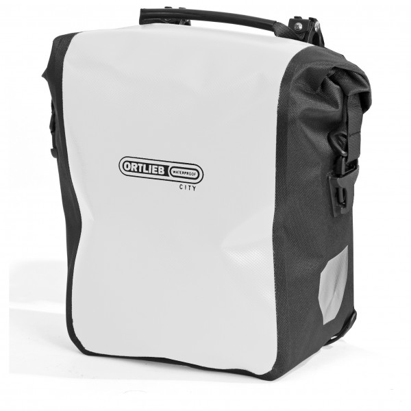 Image of Ortlieb - Sport-Roller City - Gepäckträgertaschen Gr 12,5 l weiß/grau bei Bergfreunde.ch - der Outdoor Shop