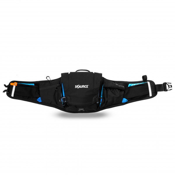 Image of Source - Hipster Ultra -Hydration Belt 1,5 + 3,5 - Hüfttasche Gr 5 l rot;schwarz;türkis bei Bergfreunde.ch - der Outdoor Shop