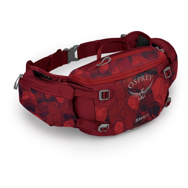 Image of Osprey - Savu 5 - Hüfttasche Gr 5 l oliv;rot;schwarz bei Bergfreunde.ch - der Outdoor Shop