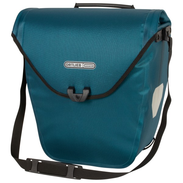 Image of Ortlieb - Velo-Shopper QL2.1 18 - Gepäckträgertasche Gr 18 l blau;grün;schwarz bei Bergfreunde.ch - der Outdoor Shop