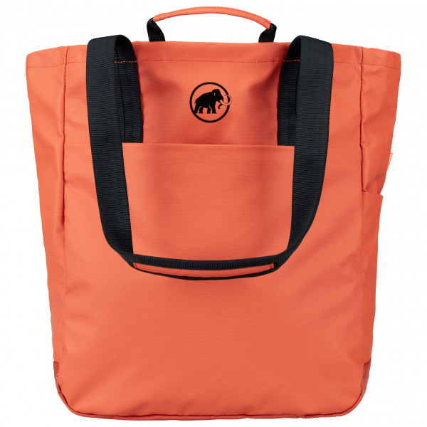 Image of Mammut - Seon Tote Bag 15 - Umhängetasche Gr 15 L braun;grau/schwarz;rot bei Bergfreunde.ch - der Outdoor Shop