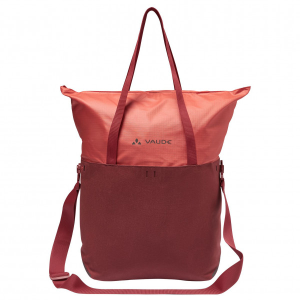 Image of Vaude - Cityshop Bike - Gepäckträgertasche Gr 24 l rot bei Bergfreunde.ch - der Outdoor Shop