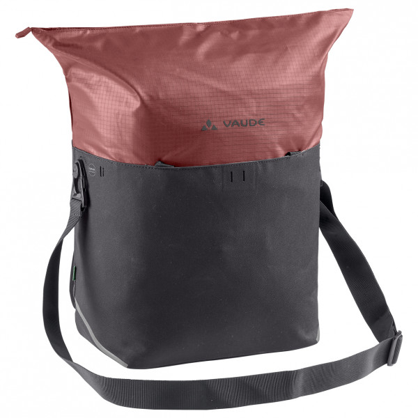 Image of Vaude - Cityshop Bike - Gepäckträgertasche Gr 24 l rot;schwarz bei Bergfreunde.ch - der Outdoor Shop