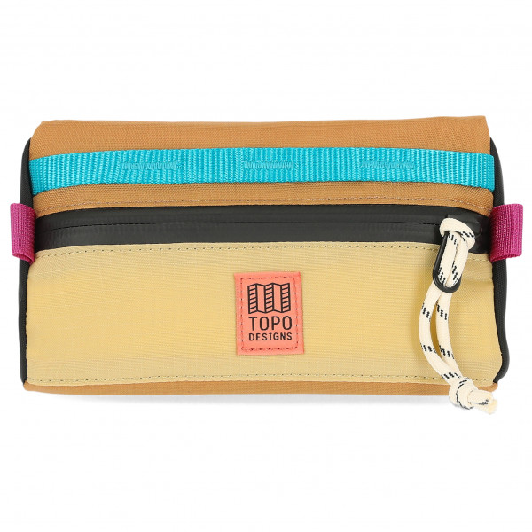 Image of Topo Designs - Bike Bag Mini Mountain - Lenkertasche Gr One Size beige;schwarz bei Bergfreunde.ch - der Outdoor Shop