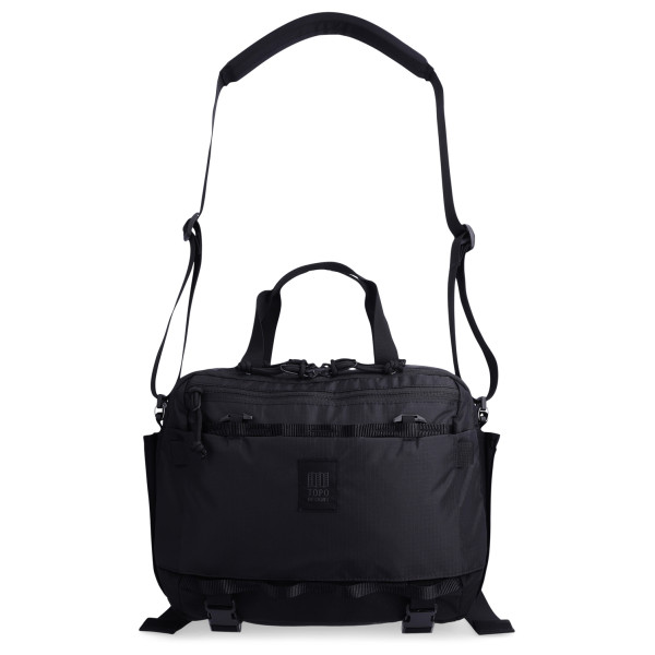 Image of Topo Designs - Mountain Cross Pack - Umhängetasche Gr One Size grau;schwarz;türkis