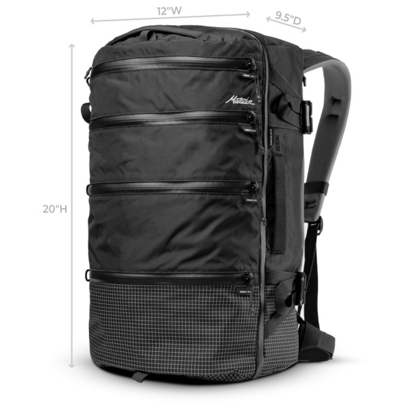 Image of Matador - Segmented Backpack 28 - Reisetasche Gr 28 l grau/schwarz