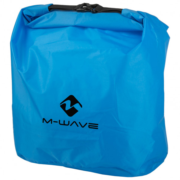 M-Wave Amsterdam Dry Gepäckträgertasche (Gr 420 x 160 x 395 mm |blau |wasserdicht)