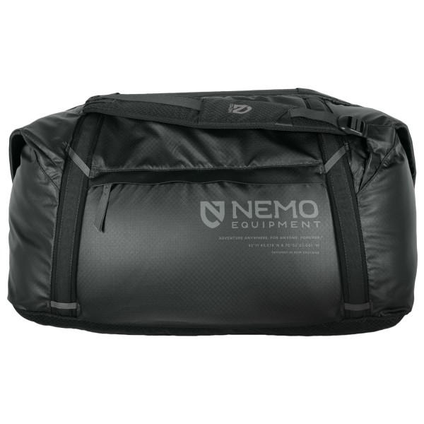 Nemo – Double Haul Convertible Duffel 70 – Reistas maat , / Zwart