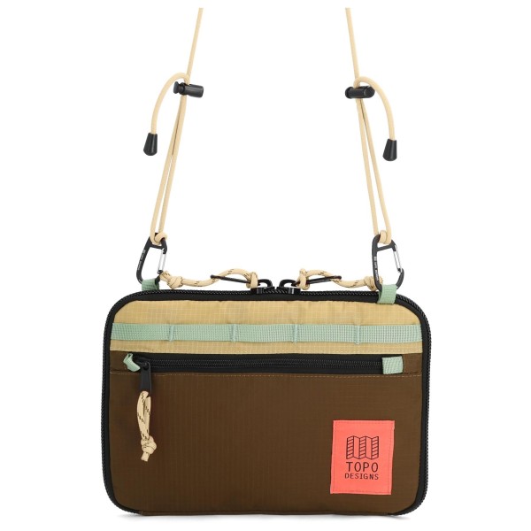 Topo Designs All Adventure Accessory Bag Umhängetasche (Größe One Size |braun)