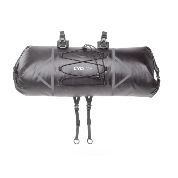 Image of Cyclite - Handle Bar Roll Bag - Lenkertasche Gr 12,6 l grau