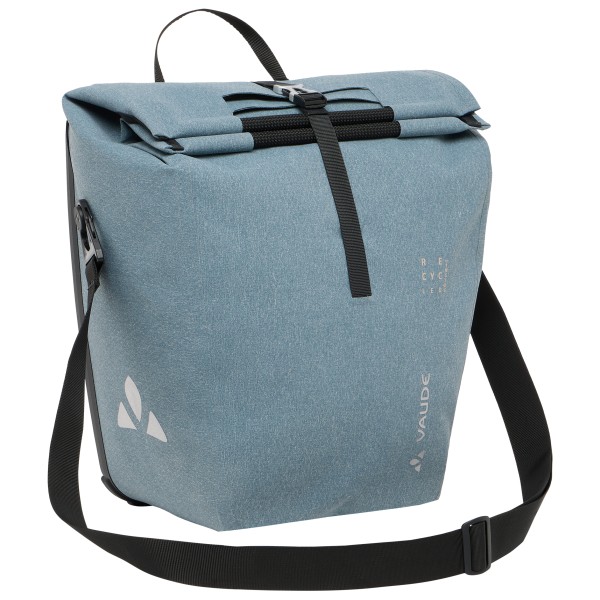 Vaude - ReCycle Back Single - Gepäckträgertasche Gr 20 + 16 l grau