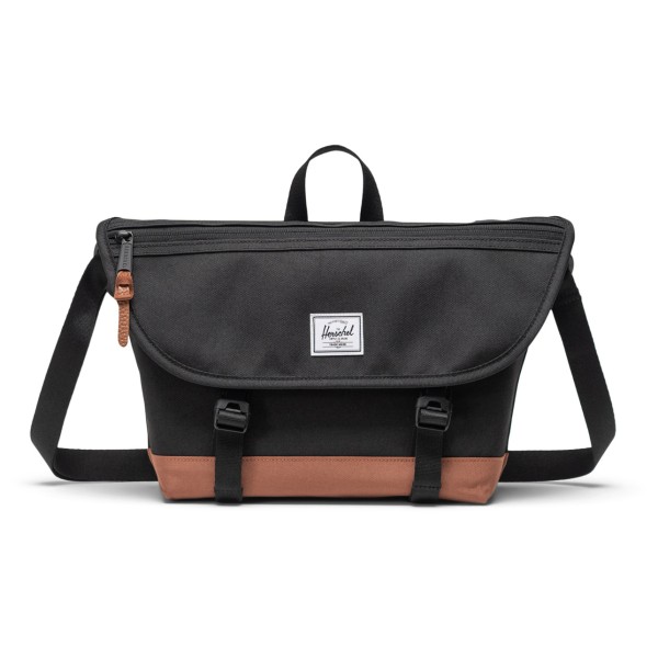 Herschel Cove Small Messenger Umhängetasche (Größe 7,5 l |grau/schwarz)