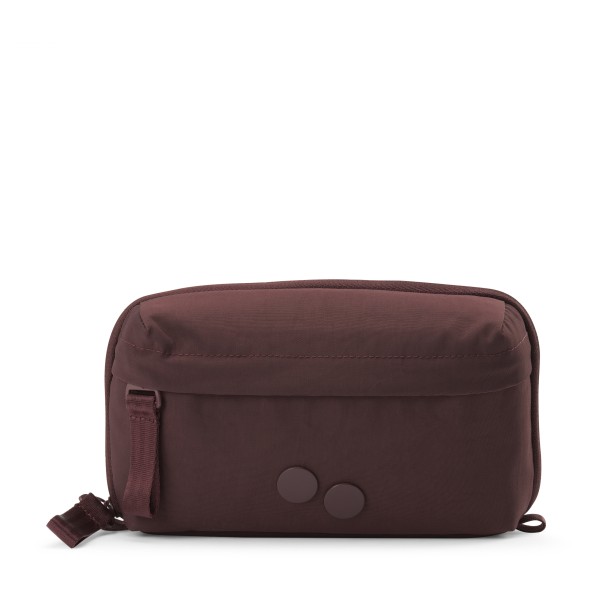 pinqponq Tech Pouch Tas l Crinkle Mahagoni