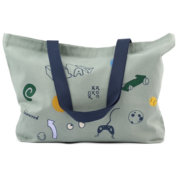 LIEWOOD – Kid’s Big Totebag – Schoudertas maat , Grijs