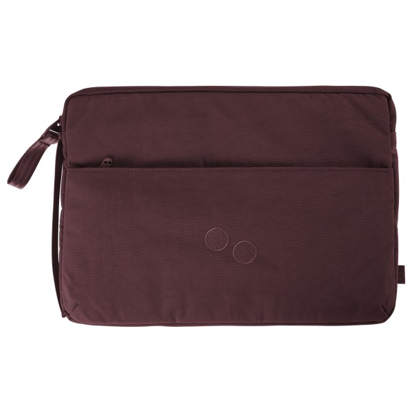 pinqponq Laptop Sleeve Laptoptas ” Crinkle Mahagoni