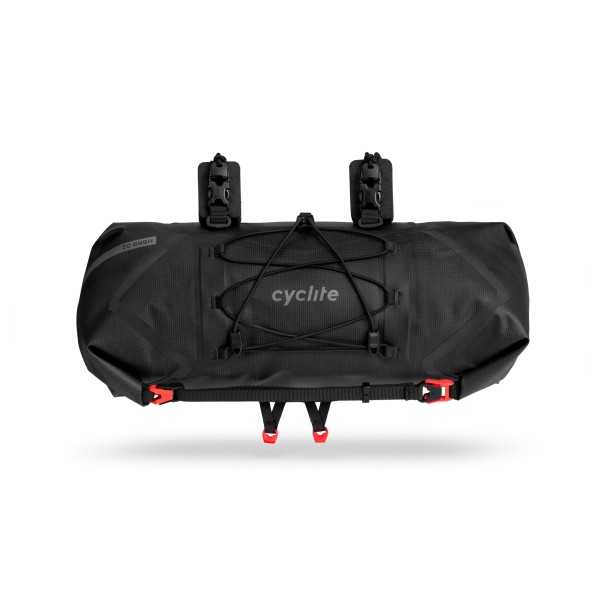 Cyclite Handle Bar Roll Bag / 02 Lenkertasche (Gr 12,6 l |schwarz)