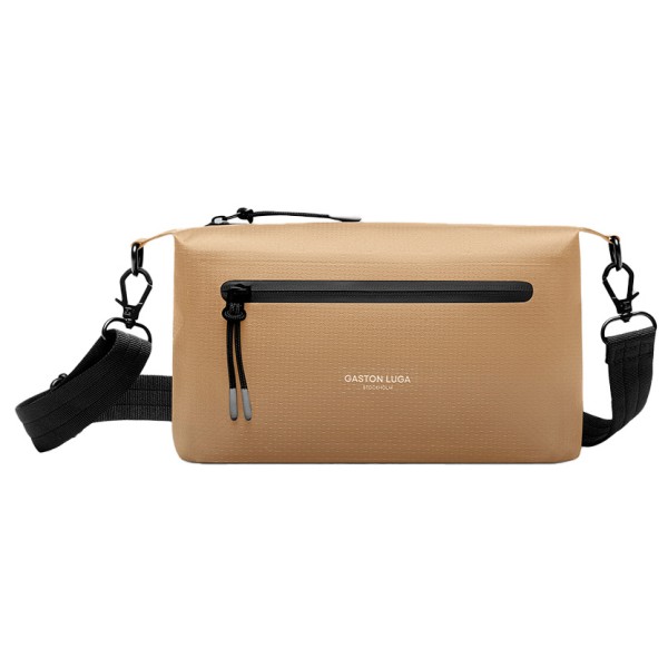 Gaston Luga – Lightweight DuoSeal Crossbody – Schoudertas maat , Beige