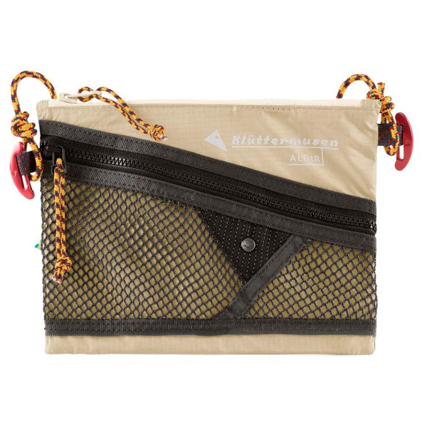 Klättermusen – Algir Accessory Bag – Schoudertas maat M, Beige