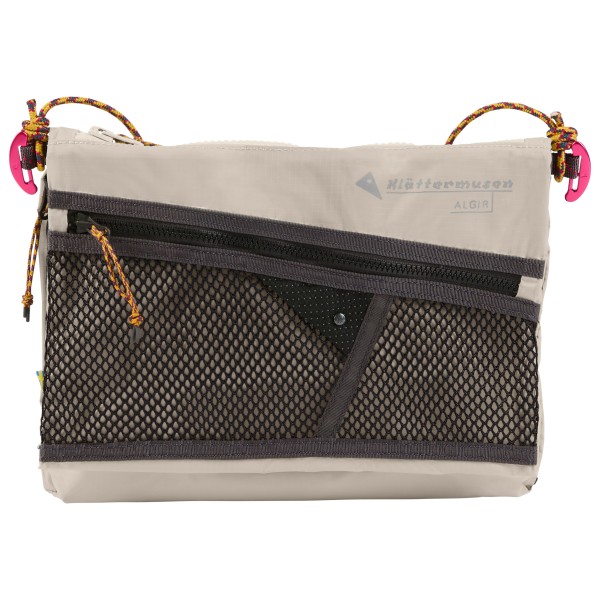 Klättermusen – Algir Foldover Bag – Schoudertas Grijs
