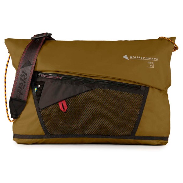Klättermusen Grid Messenger Bag Umhängetasche (braun)