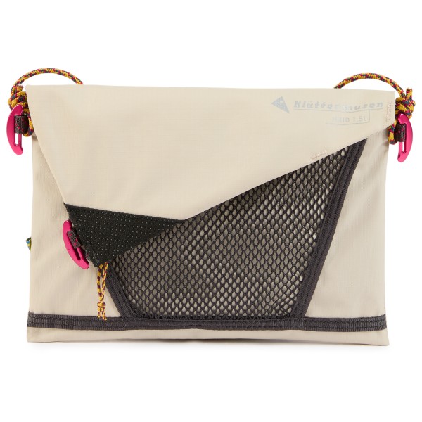 Klättermusen – Hrid WP Accessory Bag – Schoudertas maat , Beige