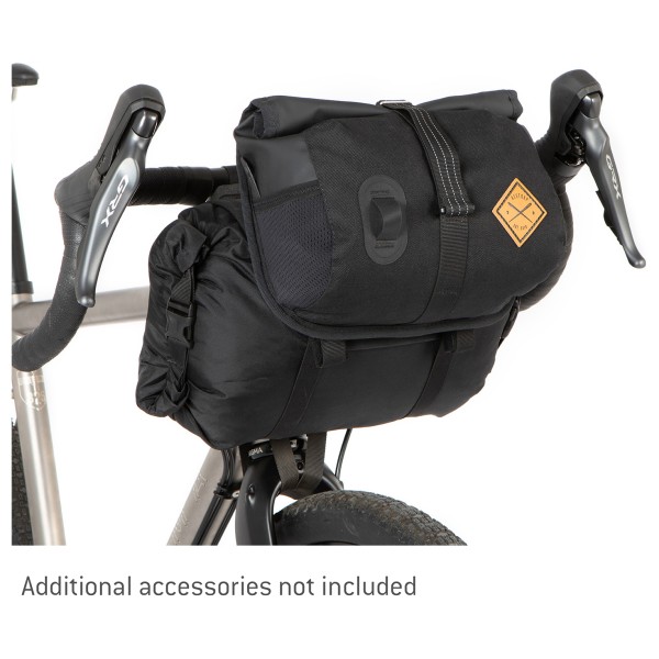 Restrap Holster Bar Bag Plus Lenkertasche (Gr 18 l |grau/schwarz |wasserdicht)
