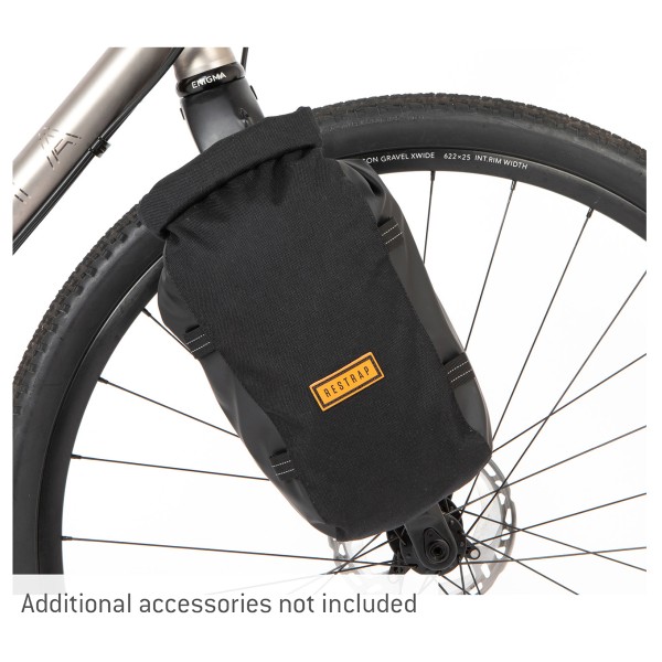 Restrap Switch Pannier Fahrradtasche (Gr 5 l |grau/schwarz |wasserdicht)