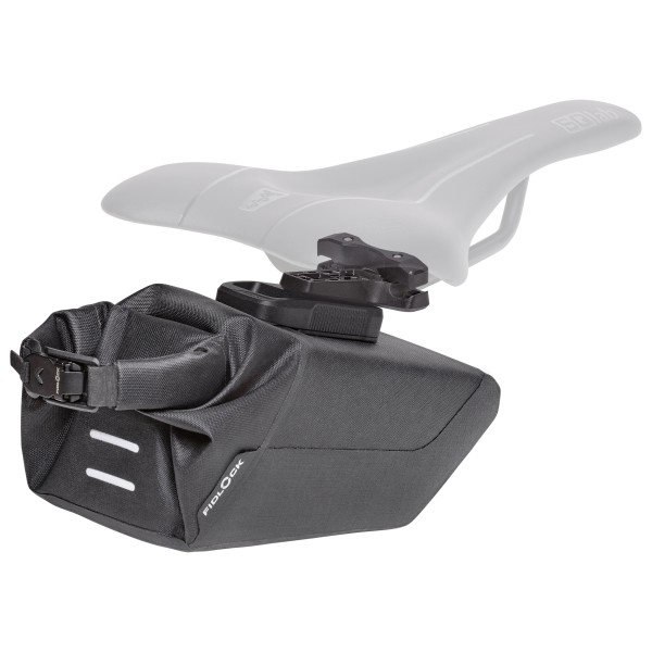 Fidlock Pinclip Saddle Bag + Saddle Base Fietstas ml Grijs